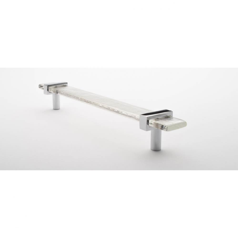 9'' Adjustable Clear Pull With Polished Chrome Base