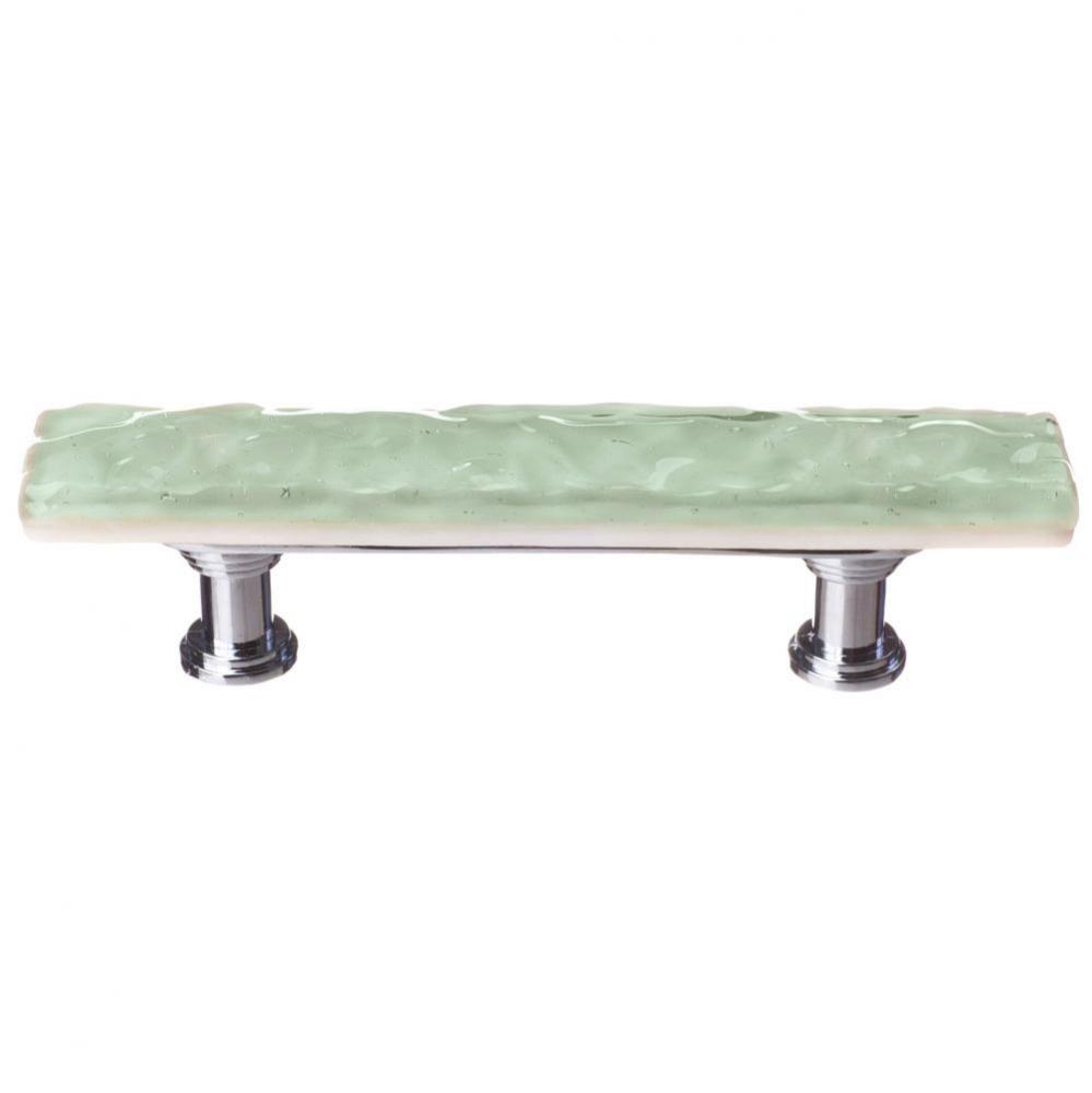 Skinny Glacier Spruce Green Pull With Polished Chrome Base