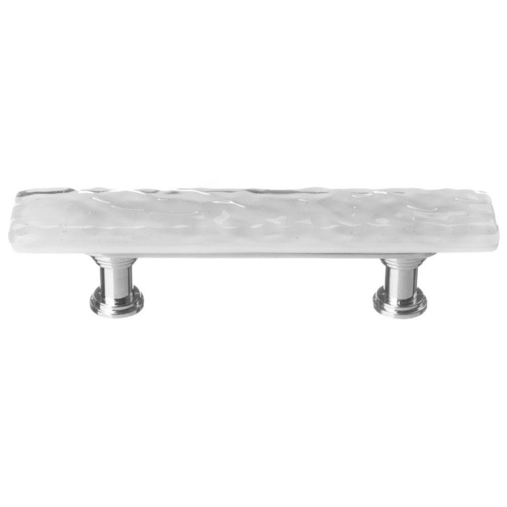 Skinny Glacier Blue-Grey Pull With Oil Rubbed Bronze Base