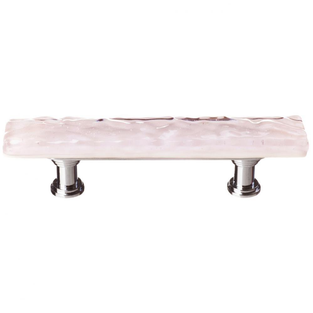 Skinny Glacier Rose Pull With Oil Rubbed Bronze Base