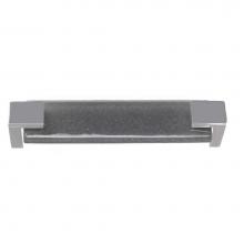 Sietto P-1202-PN - Affinity Slate Grey Pull With Polished Nickel Base