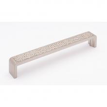 Sietto P-2002-8-SN - Hammered 8'' Pull In Satin Nickel