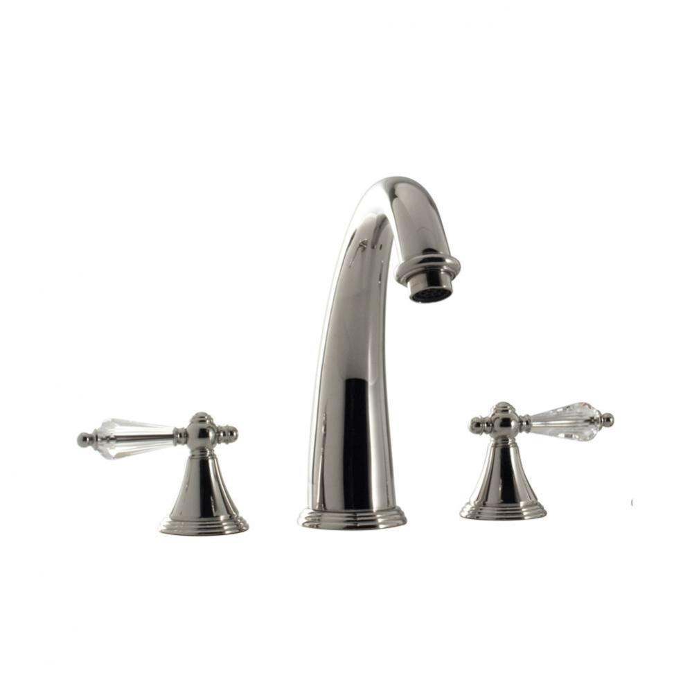 Roman Tub Filler Set With ''Kc'' Handles And Multifunction Hand Held - (Uses P