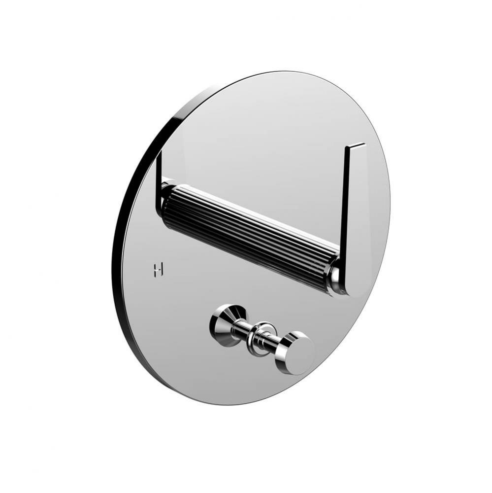 Pressure Balance Shower - Trim Only W/ Ho Handle (Includes Standard Shower Plate And Handle) Valve