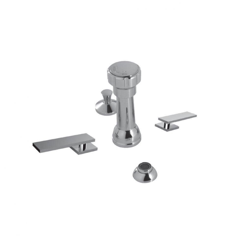Bidet Fitting W/Tf Handles (Includes 1-1/4'' Pop-Up Drain Assembly)