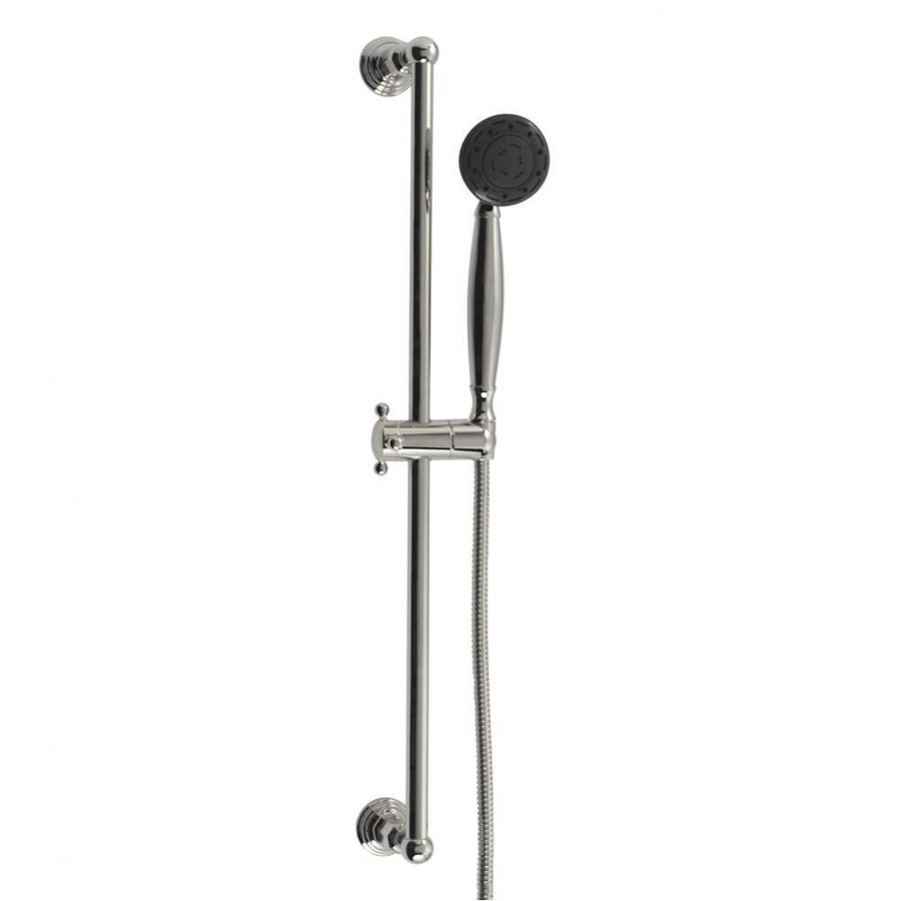 Multifunction Hand Shower With All Brass Slide Bar