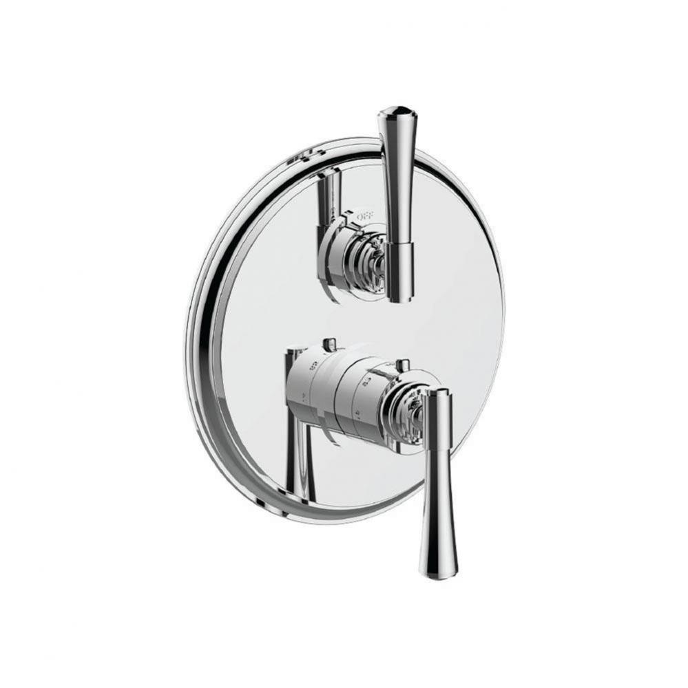 1/2'' Thermostatic Trim W/Ha Handle And Volume Control - (Uses Th-8010 Valve)