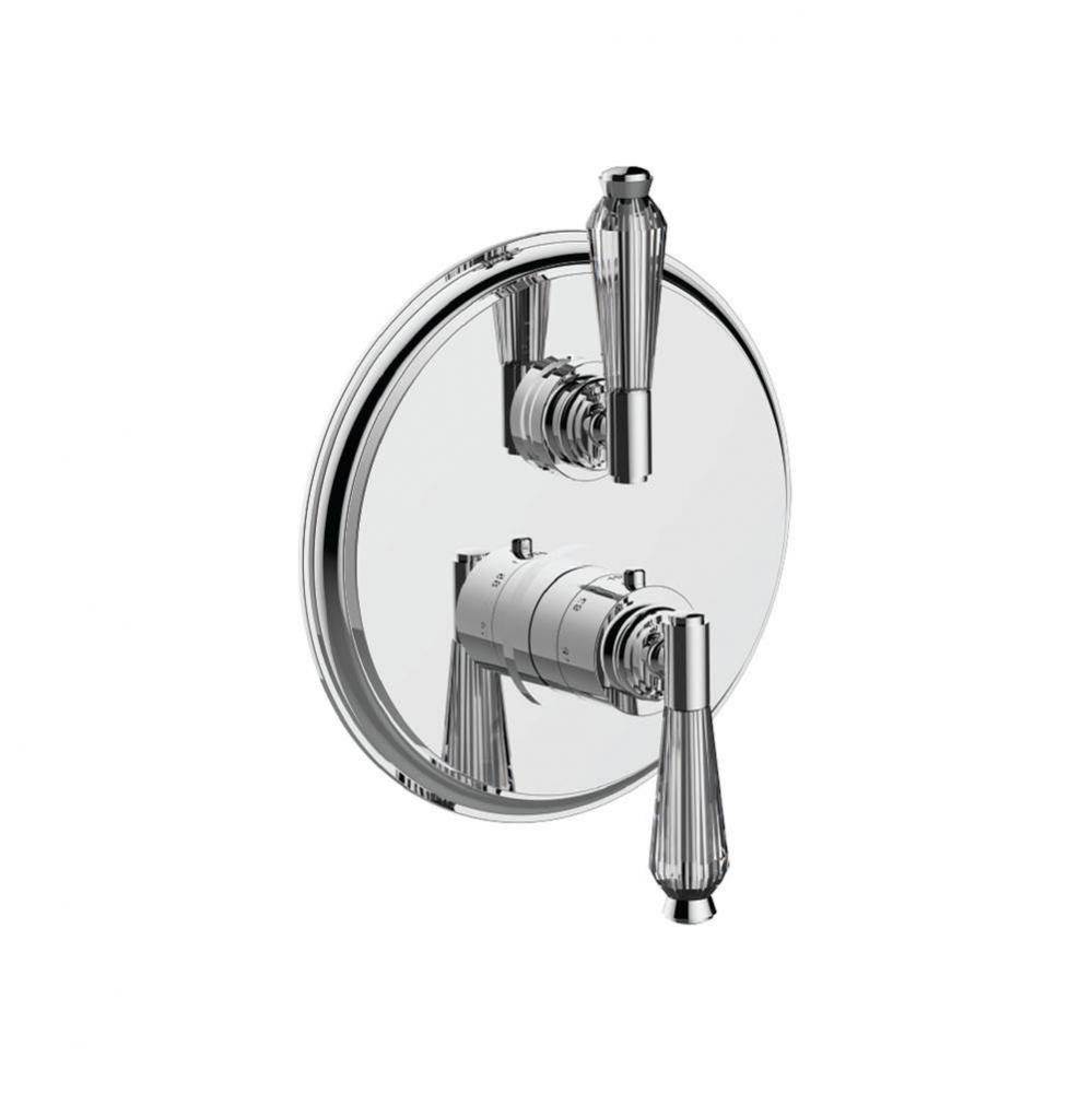 1/2'' Thermostatic Trim W/ Hc Handle And Volume Control  - (Uses Th-8010 Valve)