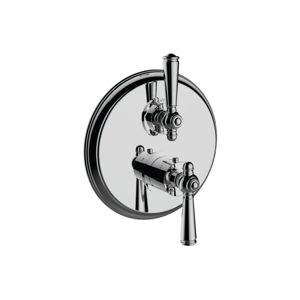 1/2'' Thermostatic Trim W/ Jp Handle And Volume Control - (Uses Th-8010 Valve)