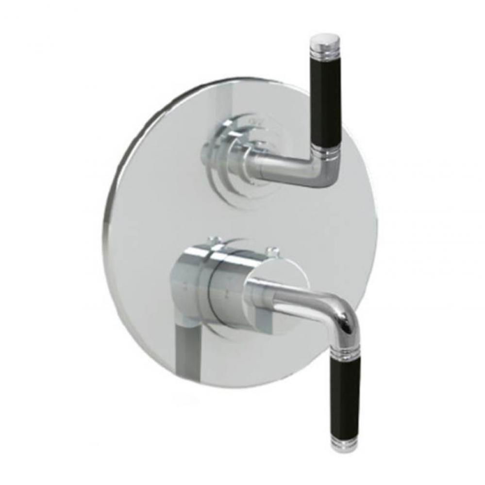 1/2'' Thermostatic Trim W/ Cb Handle And 2-Way Diverter (Non-Shared) - (Uses Th-8210 Val
