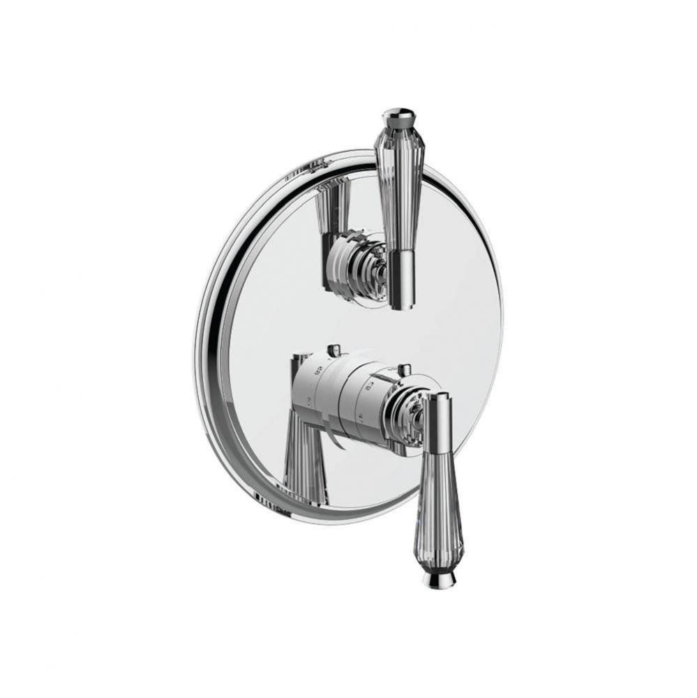 1/2'' Thermostatic Trim W/ Hc Handle And 2-Way Diverter (Non-Shared) - (Uses Th-8210 Val