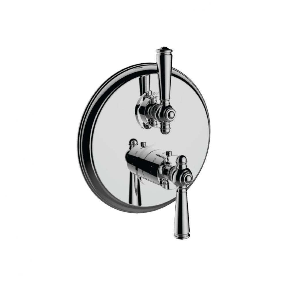 1/2'' Thermostatic Trim W/ Jp Handle And 2-Way Diverter (Non-Shared) - (Uses Th-8210 Val