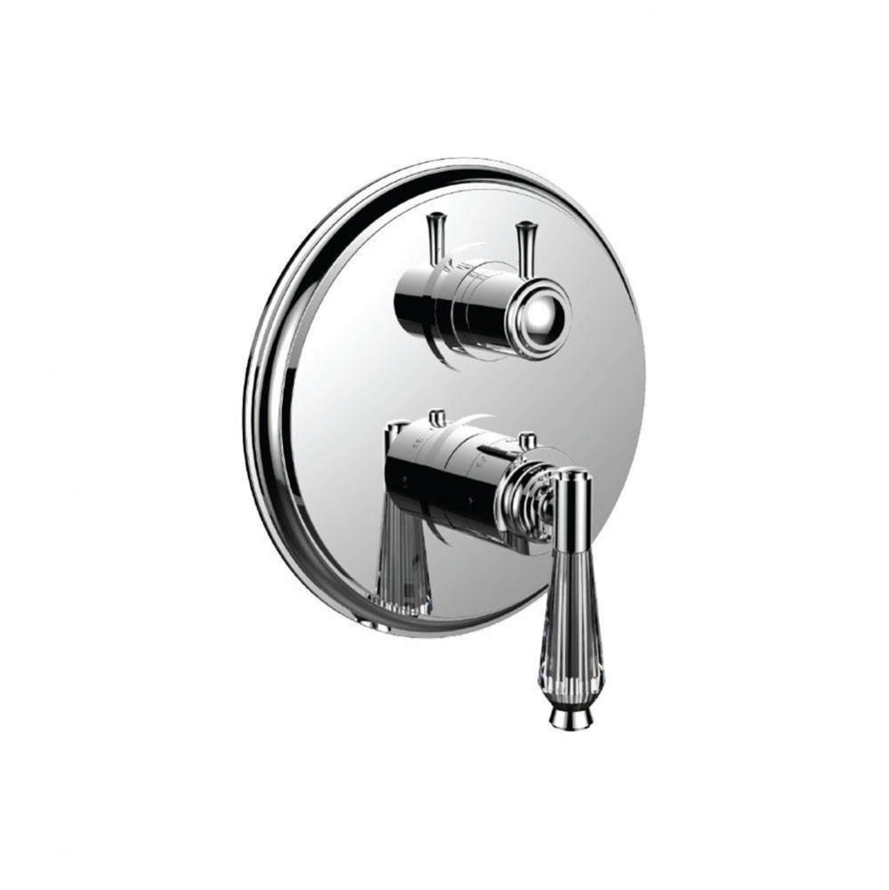 1/2'' Thermostatic Trim W/ Hc Handle And 2-Way Diverter (Shared) - (Uses Th-8212 Valve)