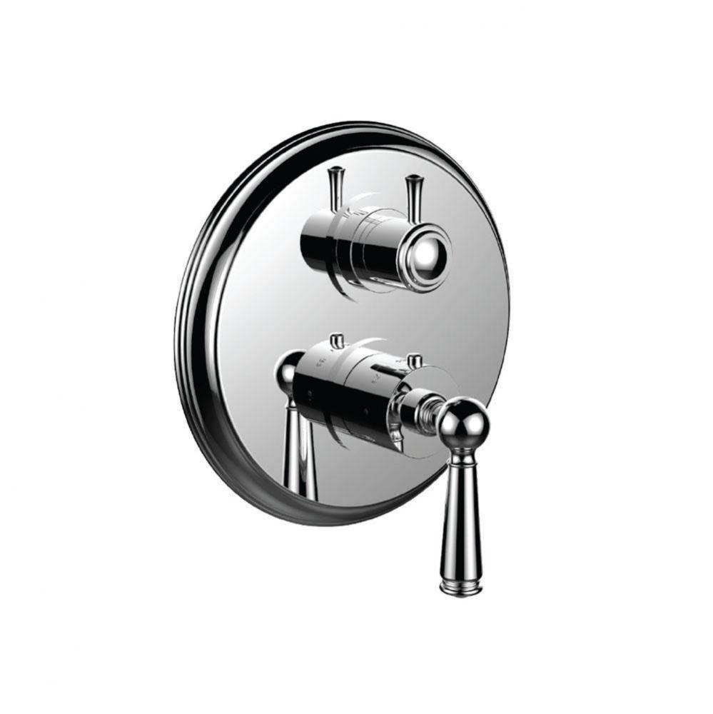 1/2'' Thermostatic Trim W/ Ep Handle And 3-Way Diverter (Non-Shared) - (Uses Th-8310 Val