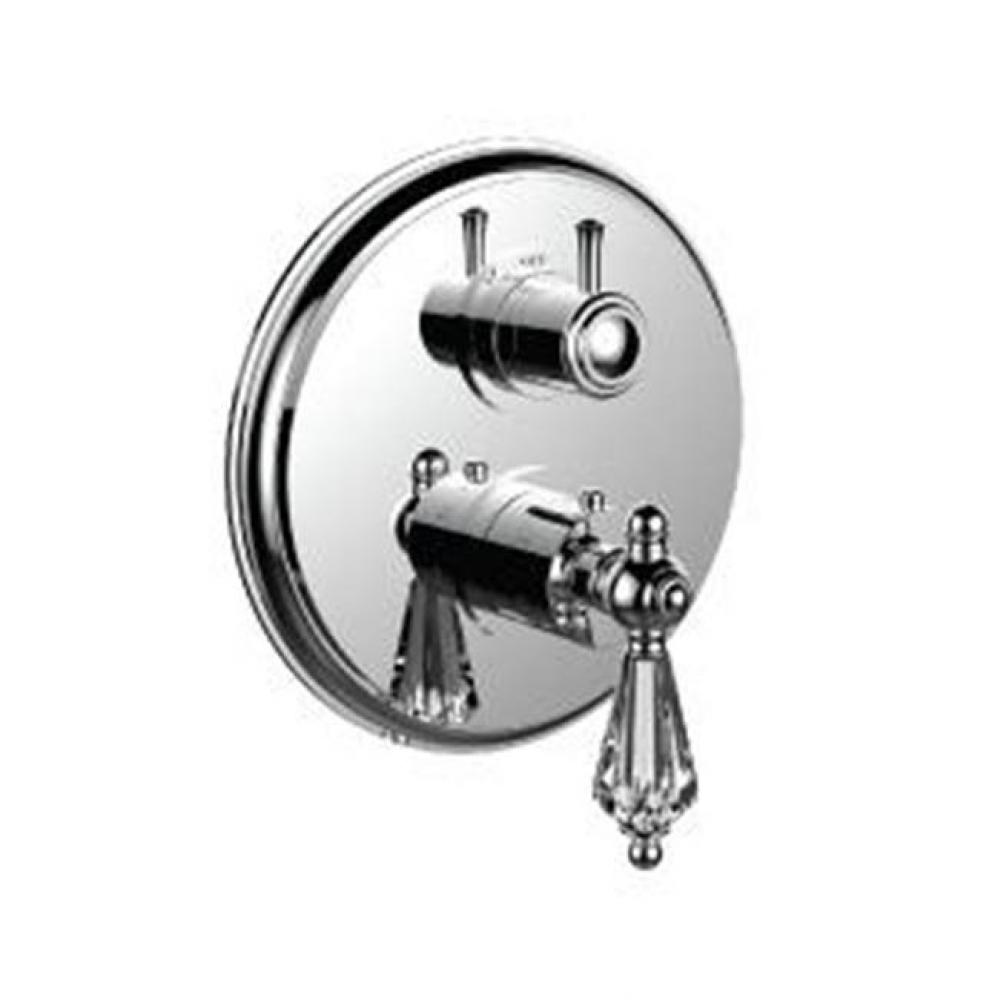 1/2'' Thermostatic Trim W/ Kc Handle And 3-Way Diverter (Non-Shared) - (Uses Th-8310 Val