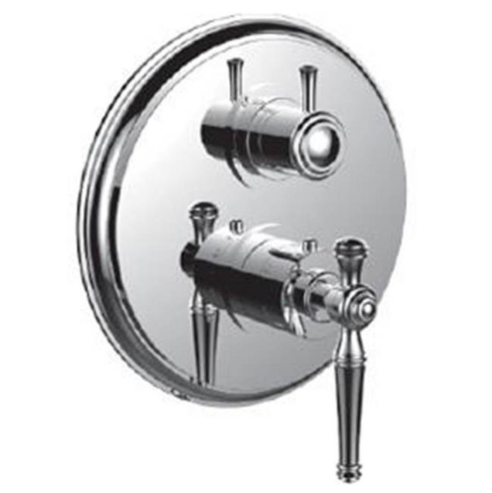 1/2'' Thermostatic Trim W/ Kl Handle And 2 Way Diverter (Shared) - (Uses Th-8212 Valve)