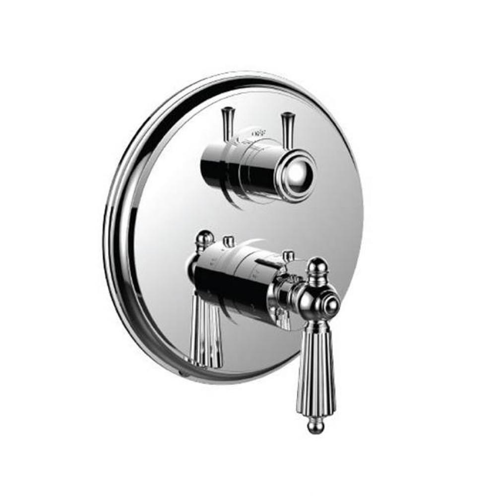 1/2'' Thermostatic Trim W/ Ll Handle And 2 Way Diverter (Shared) - (Uses Th-8212 Valve)