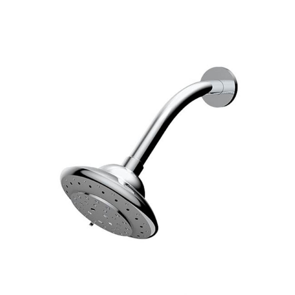 Multifunction Showerhead with Arm and Flange