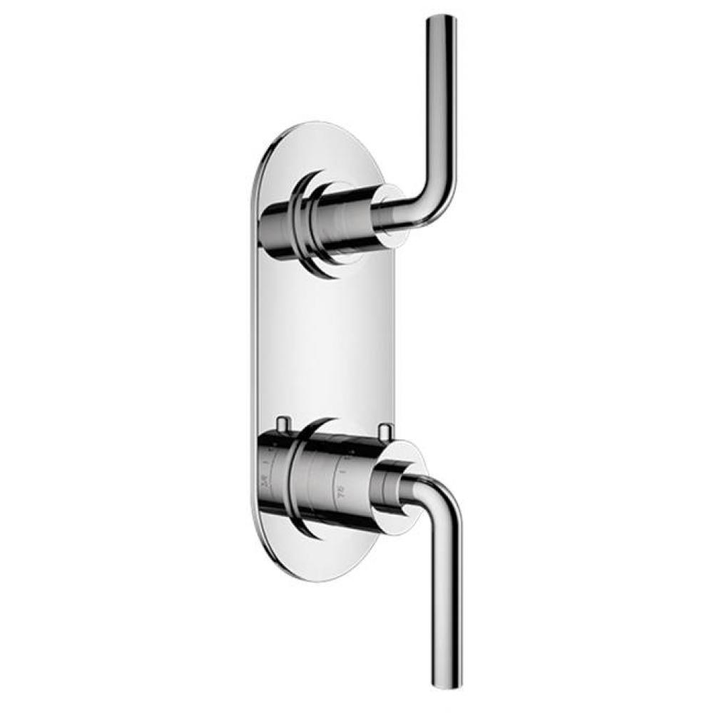 TRIM (Non-Shared Function) - 1/2'' Thermostatic Trim with Volume Control and 2-Way Diver