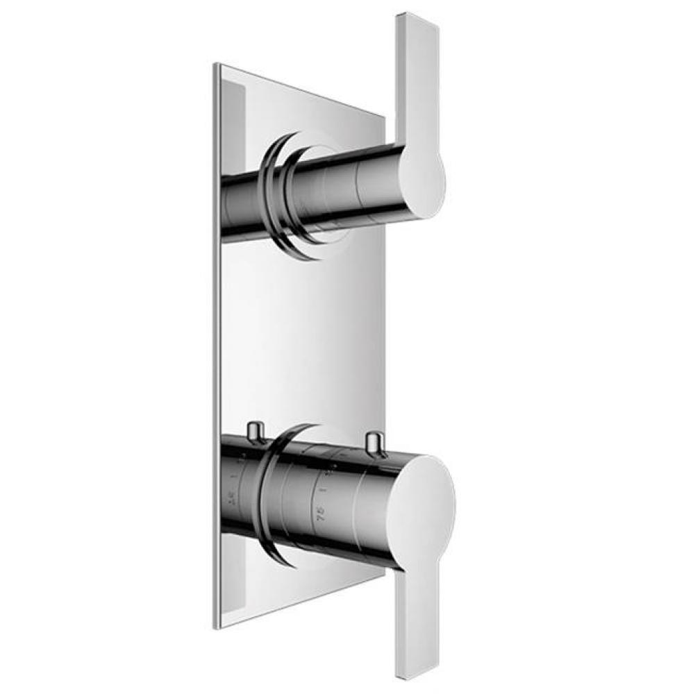 TRIM (Shared Function) - 1/2'' Thermostatic Trim with Volume Control and 2-Way Diverter