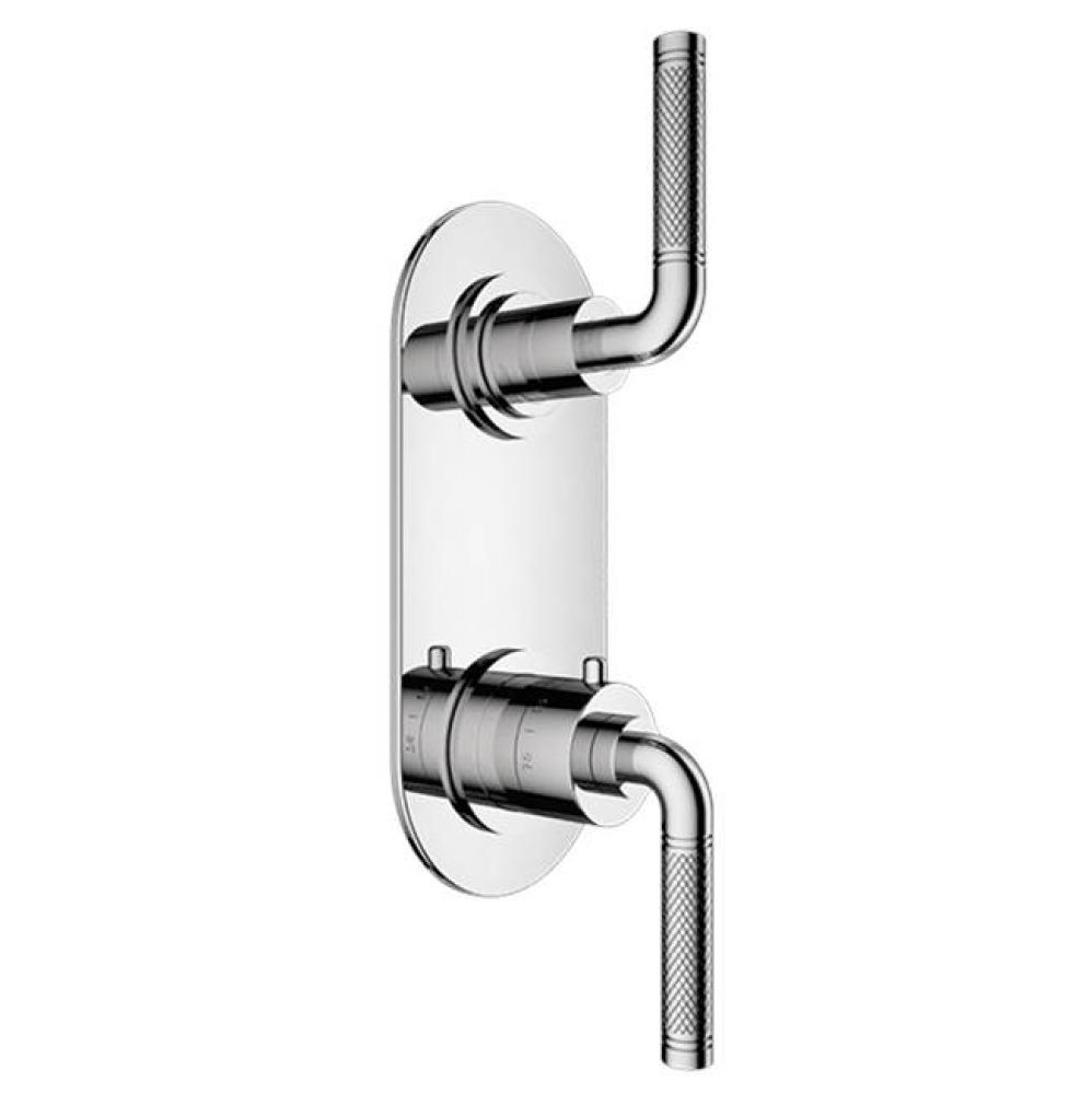 TRIM (Non-Shared Function) - 1/2'' Thermostatic Trim with Volume Control and 3-Way Diver