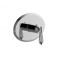 Santec 7093HC10-TM - Thermostatic Shower - Trim Only W/ Hc Swarovski Crystal Handle (Includes 3/4'' Trim Plat