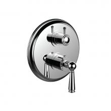 Santec 7099EP10-TM - 1/2'' Thermostatic Trim W/ Ep Handle And 3-Way Diverter (Non-Shared) - (Uses Th-8310 Val