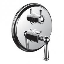 Santec 7098EP10-TM - 1/2'' Thermostatic Trim W/ Ep Handle And 3-Way Diverter (Shared) - (Uses Th-8313 Valve)