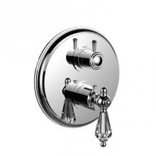 Santec 7096KC10-TM - 1/2'' Thermostatic Trim W/ Kc Handle And 2 Way Diverter (Shared) - (Uses Th-8212 Valve)
