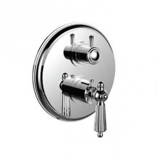 Santec 7096LL10-TM - 1/2'' Thermostatic Trim W/ Ll Handle And 2 Way Diverter (Shared) - (Uses Th-8212 Valve)