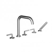 Santec 3955CI10-TM - TRIM - Roman Tub Filler with Hand Shower