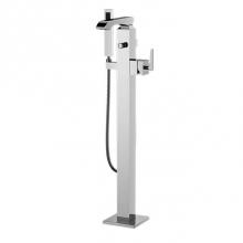 Santec 4794SQ10-TM - TRIM - Floor Mount Tub Filler with Hand Shower