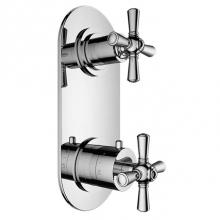 Santec 7199HD10-TM - TRIM (Non-Shared Function) - 1/2'' Thermostatic Trim with Volume Control and 3-Way Diver