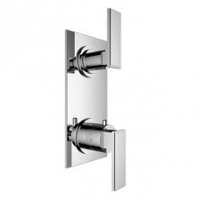 Santec 7196MC10-TM - TRIM (Shared Function) - 1/2'' Thermostatic Trim with Volume Control and 2-Way Diverter