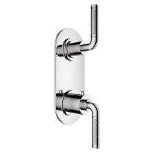Santec 7199CK10-TM - TRIM (Non-Shared Function) - 1/2'' Thermostatic Trim with Volume Control and 3-Way Diver