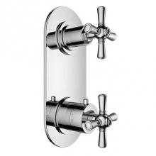 Santec 7197PF10-TM - TRIM (Non-Shared Function) - 1/2'' Thermostatic Trim with Volume Control and 2-Way Diver