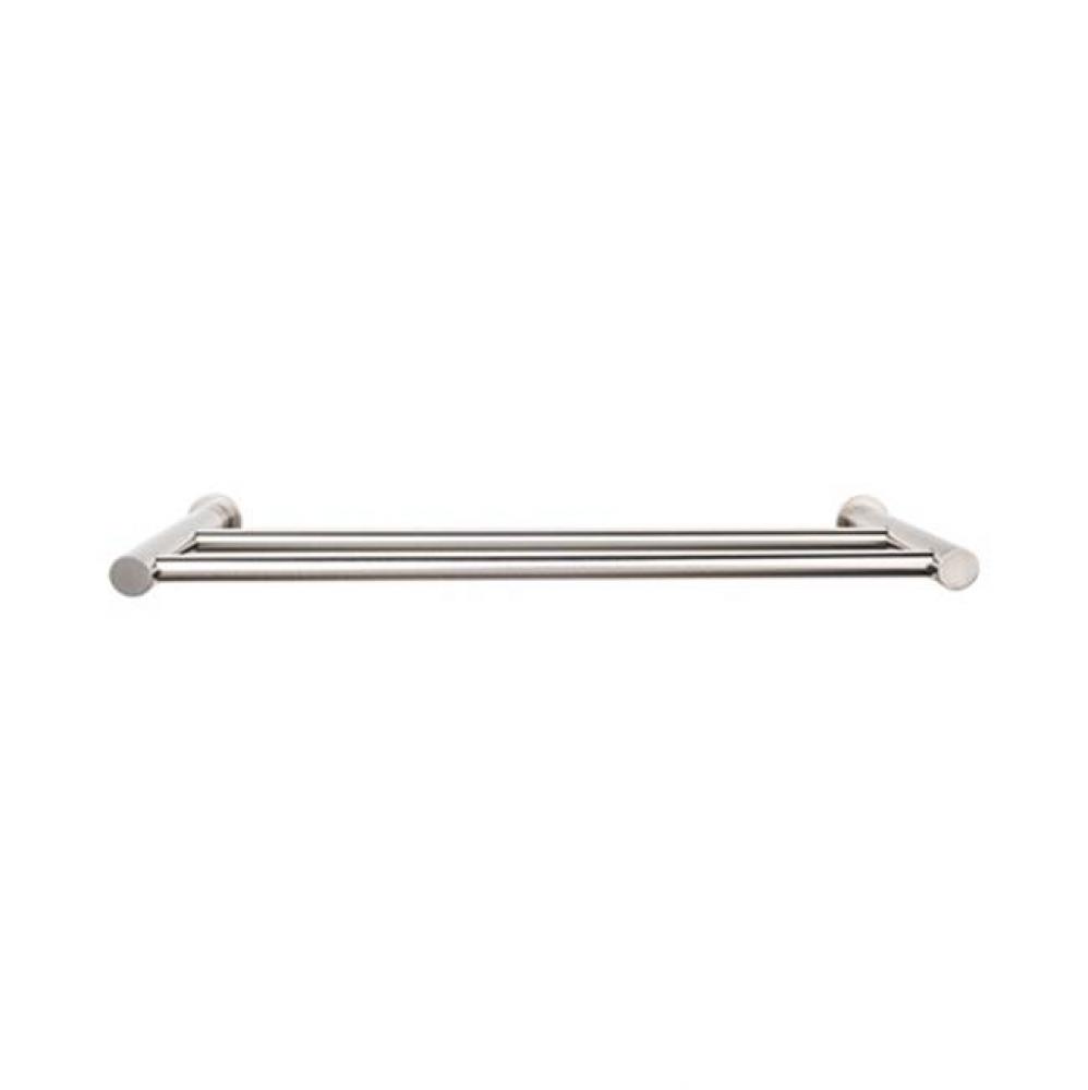 Hopewell Bath Towel Bar 30 Inch Double Brushed Satin Nickel