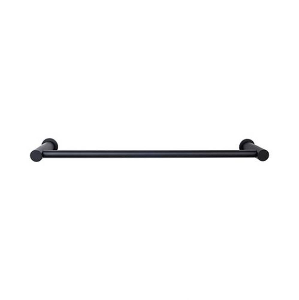 Hopewell Bath Towel Bar 18 Inch Single Flat Black