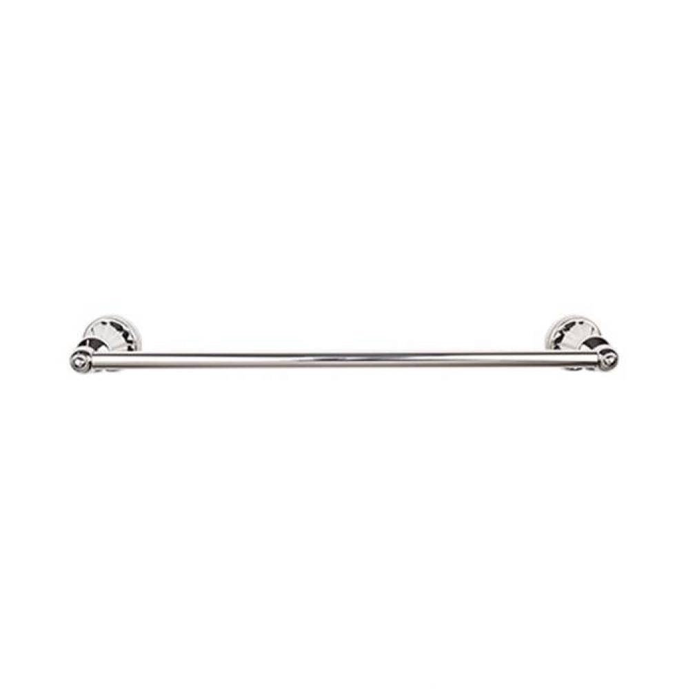 Hudson Bath Towel Bar 18 Inch Single Polished Nickel