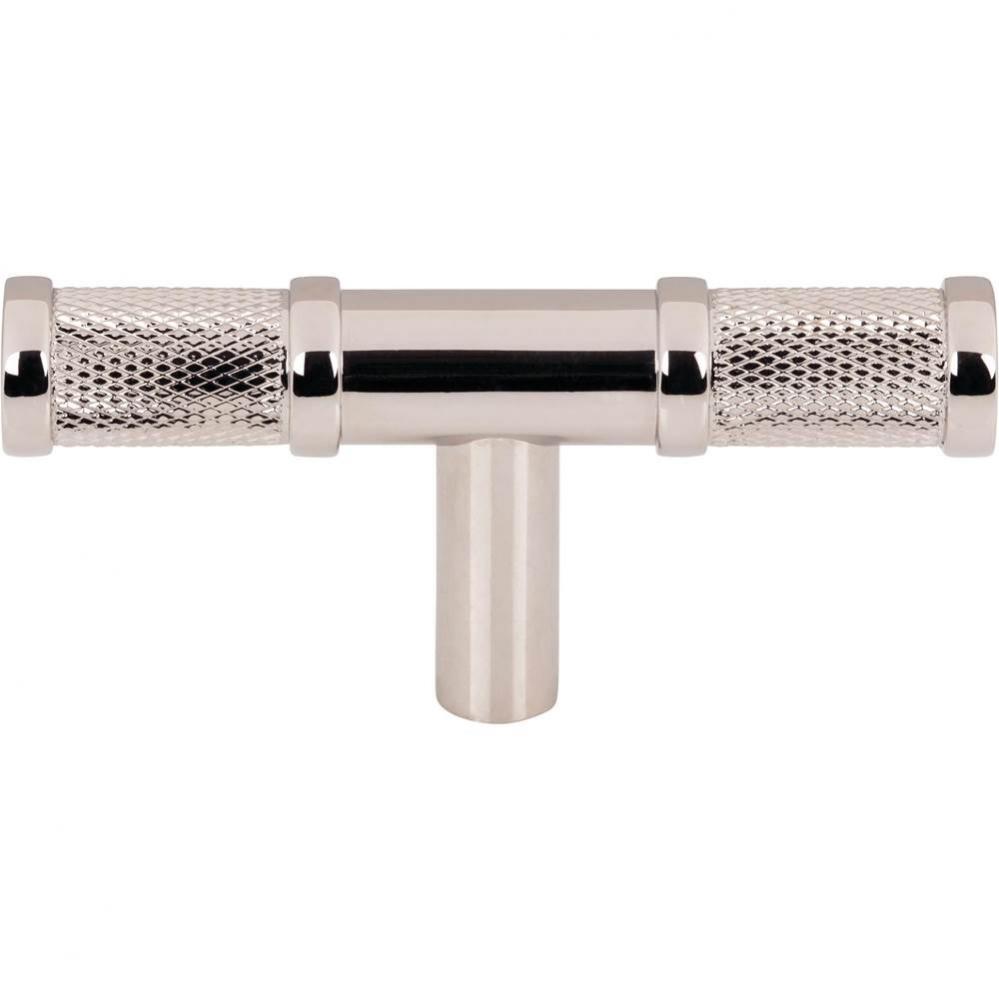 Burnham T-Knob 3 Inch Polished Nickel