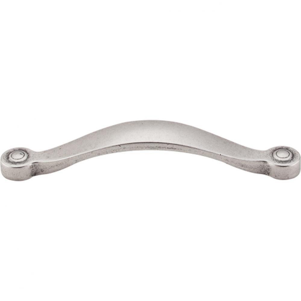 Saddle Pull 5 1/16 Inch (c-c) Pewter Antique