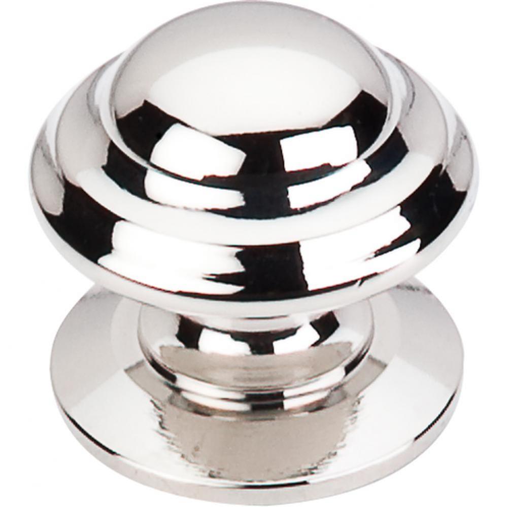 Empress Knob 1 3/8 Inch Polished Nickel