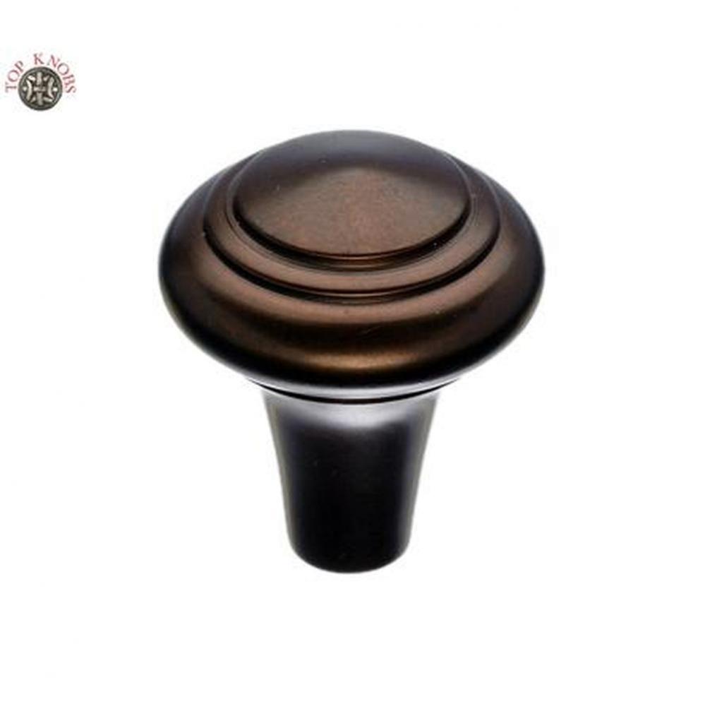 Aspen Peak Knob 1 Inch Mahogany Bronze