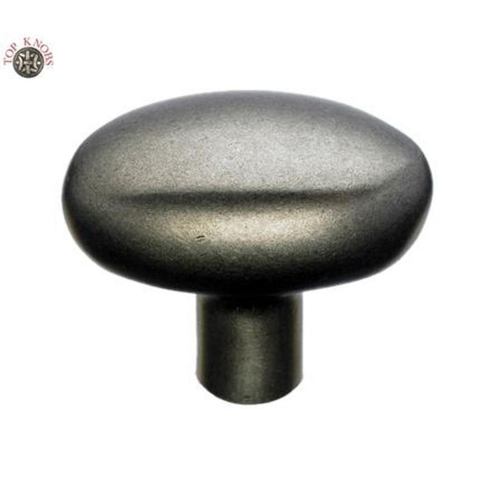 Aspen Small Potato Knob 1 9/16 Inch Silicon Bronze Light