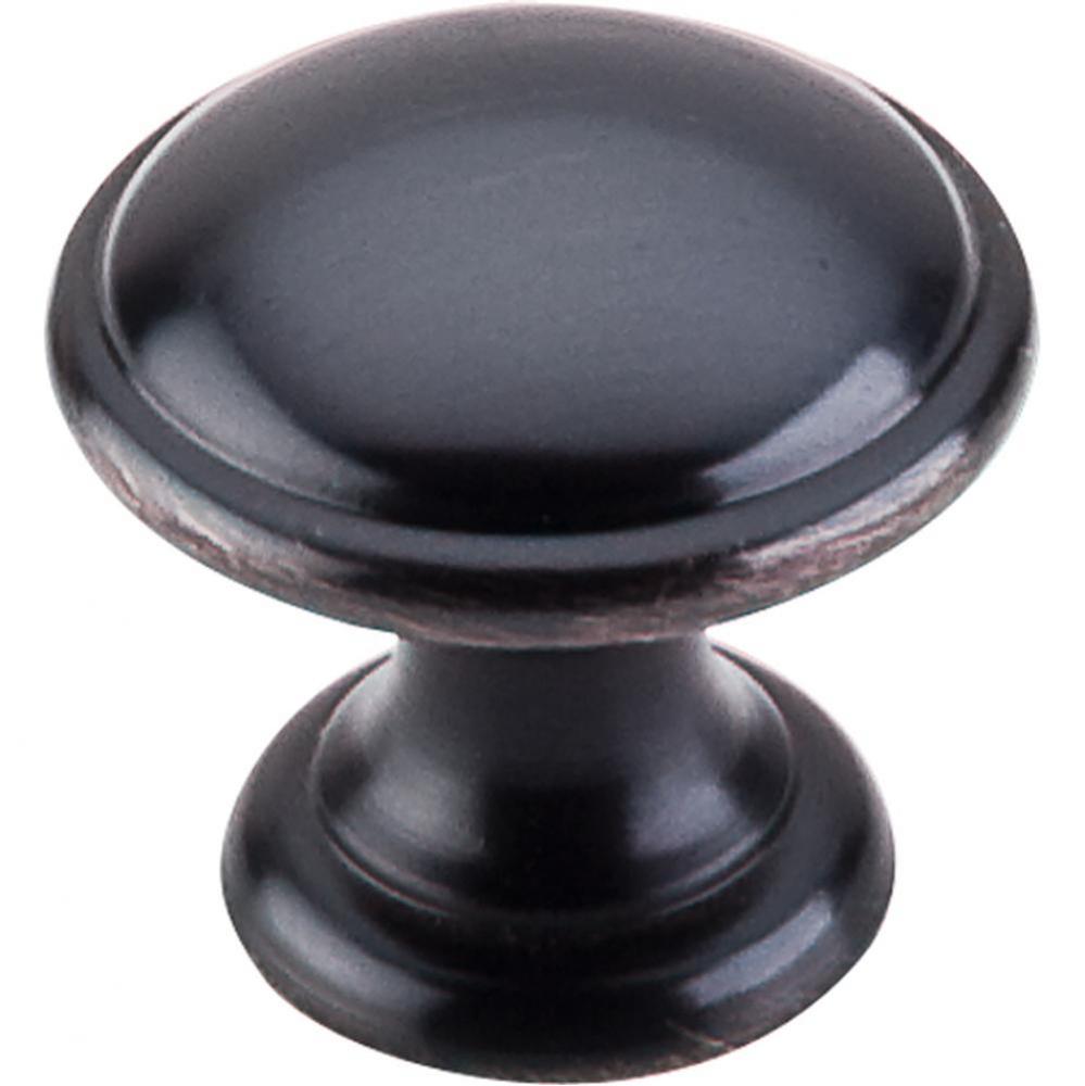 Rounded Knob 1 1/4 Inch Tuscan Bronze