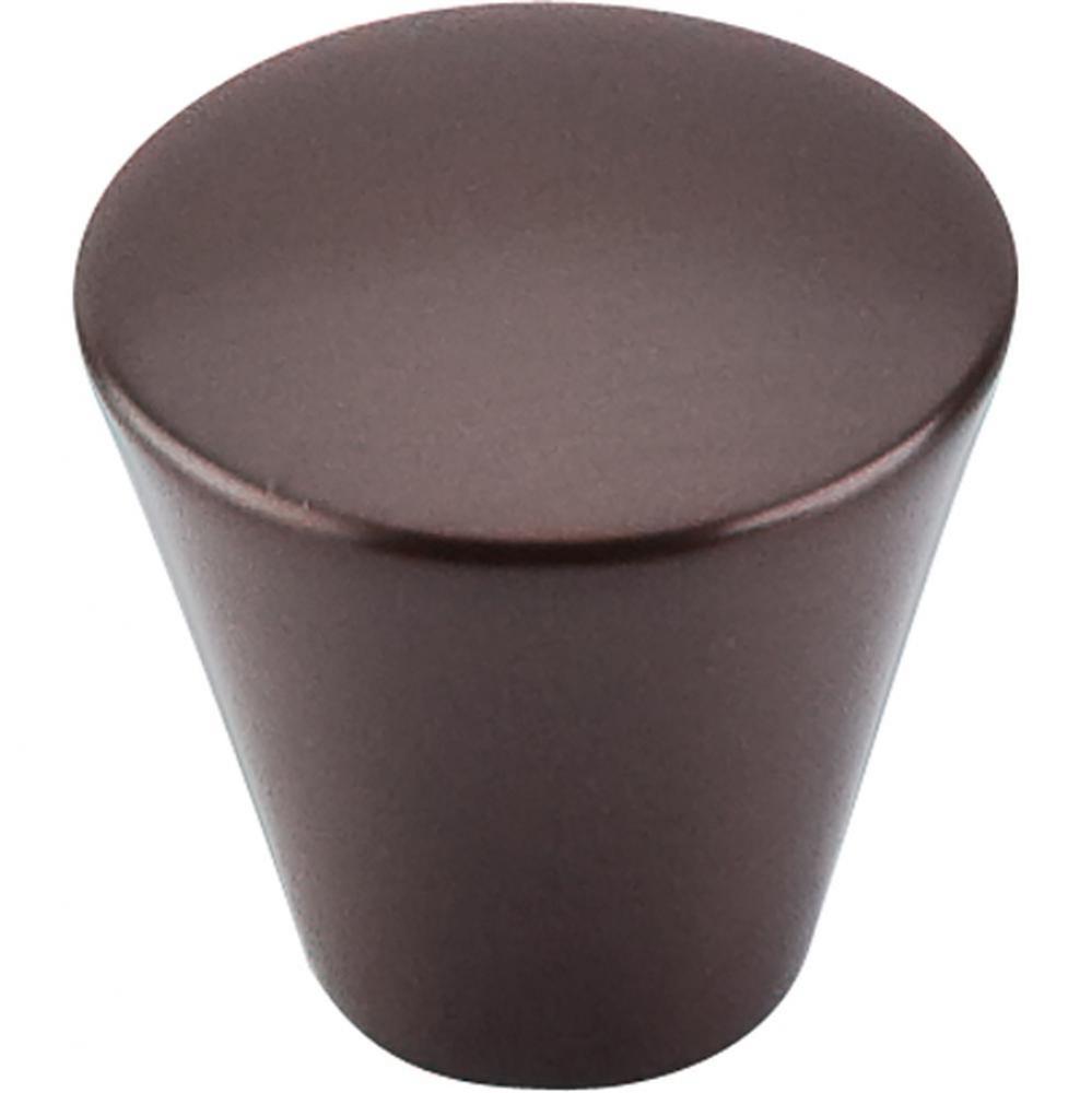 Cone Knob 1 1/16 Inch Oil Rubbed Bronze