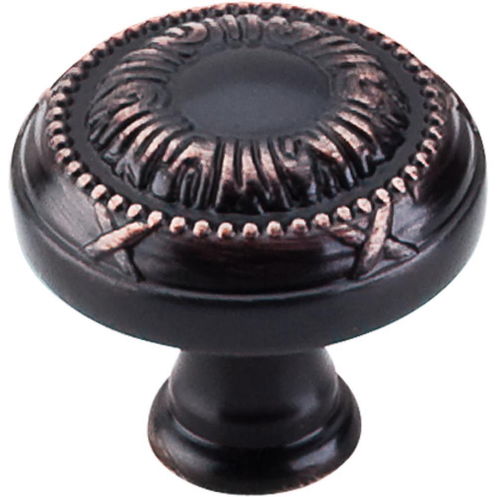 Ribbon Knob 1 1/4 Inch Tuscan Bronze