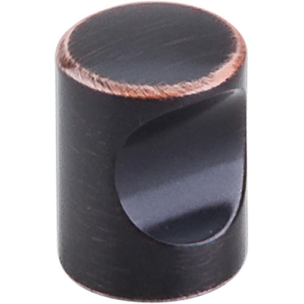 Nouveau Indent Knob 3/4 Inch Tuscan Bronze