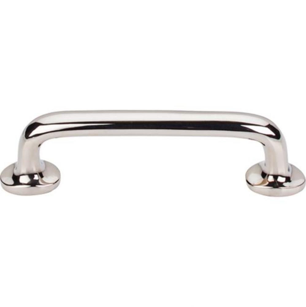 Aspen II Rounded Pull 4 Inch (c-c) Polished Nickel