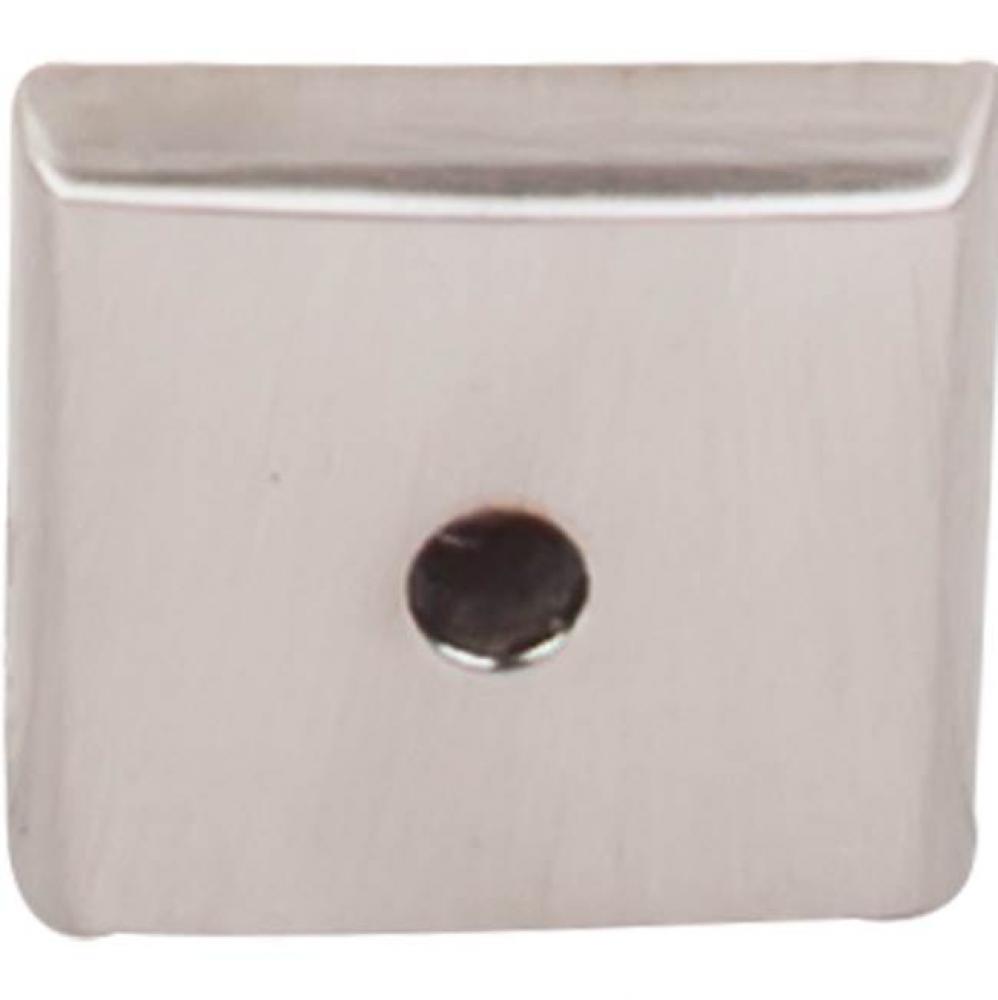 Aspen II Square Backplate 7/8 Inch Brushed Satin Nickel